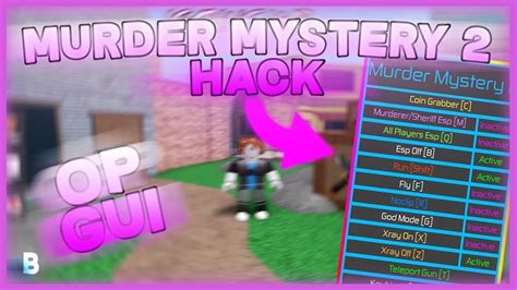 murder mystery  hack script youtube