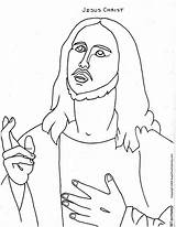 Coloring Jesus Fresh Painting Pages Kids sketch template