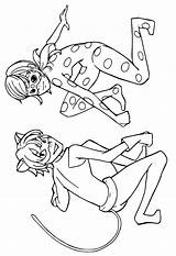 Ladybug Miraculous Noir Cat Coloring Pages Tales Kids Lady Bug Marinette Fun Printable Draw Mermaid Template Crafts Kwami Cheng Dupain sketch template