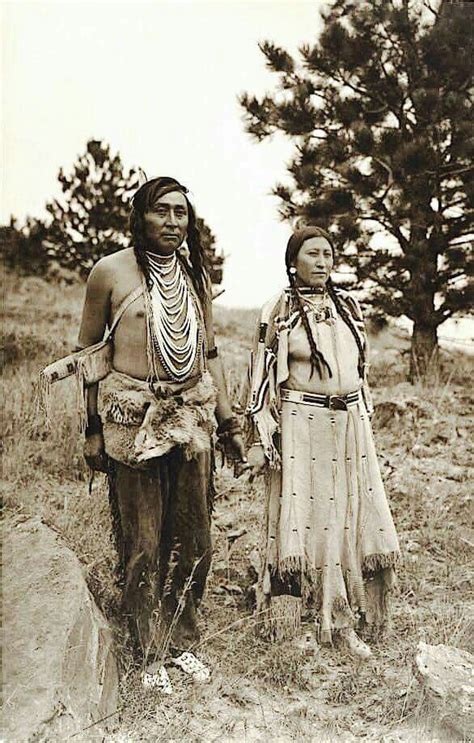 Man And Wife Native American Women Native American Indians Native