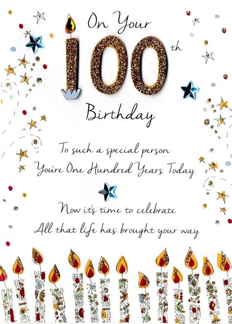 on your 100th birthday greeting card cards love kates