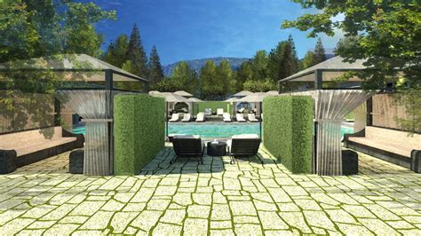 meadowood napa valley renovates  pool cafe  fitness center