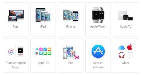 apple support contact opnemen met de apple klantenservice