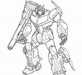 Transformers Coloring Pages Printable Getdrawings sketch template