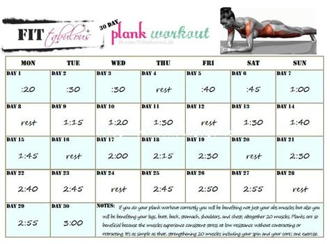 interested in doing a daily plank challenge in 30 days you ll notice a