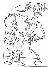 Futuro Robinsons Meet Coloring Bienvenue Chez Disegni Carl Kleurplaat Coloriages Robot Mewarnai Triff Animasi Ausmalbild Familien Descubriendo Bergerak Animierte Fargelegging sketch template