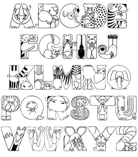 spanish alphabet coloring pages coloring home