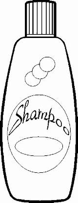 Shampoo Coloring Clipart Bottle Clip Pages Printable Bathroom Kids Drawing Colouring Library Crafts Sheets Cliparts Kindergarten Insertion Tumblr Clipartlook Sketch sketch template