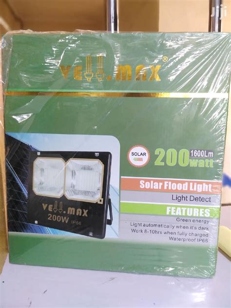 watts vellmax integrated solar flood lights tronik gadgets store