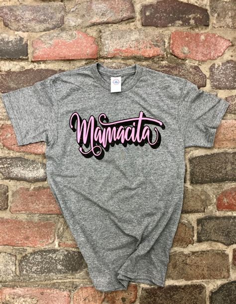 Mamacita T Shirt Mama Graphic Shirt Mothers Day T Etsy