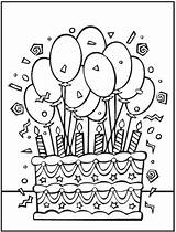 Mewarnai Kue Ulang Verjaardag Paud Ballonnen Topkleurplaat Chelsea Luftballons Kleurplaten sketch template