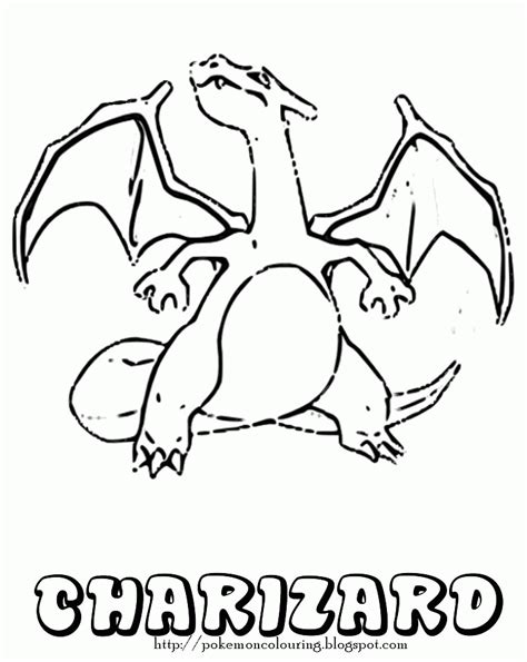 pokemon coloring pages charizard coloring home