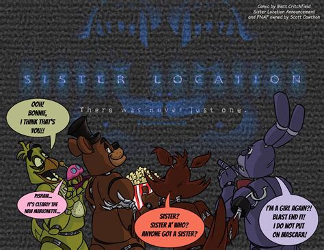 Fnaf Sister Location Announcement 4 23 16 By
