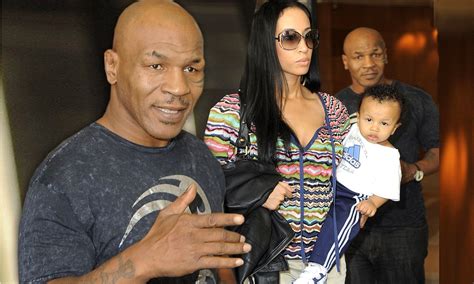 mike tyson takes  family  poland  launch   sports drink daily mail