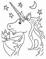 Unicorn Coloring Printable Worksheets Sketchite Via sketch template