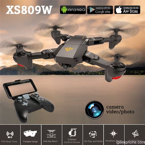 visuo xsw wifi fpv rc drone flash sale mp hd camera atlightinthebox igeekphone china phone