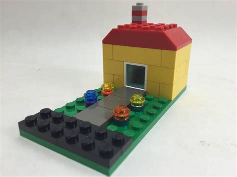 simple lego home  son   built yesterday minimalism