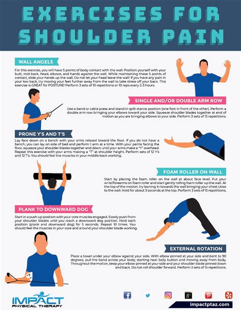 exercises  shoulder pain impact physical therapy