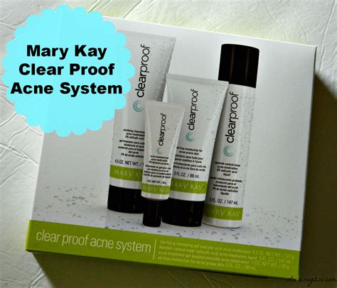 mary kay clear proof acne system review stacie raye