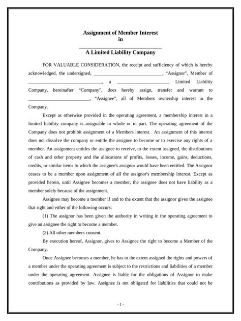 transfer  ownership llc template form fill   sign printable