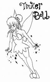Coloring Pages Tinkerbell Halloween Evil Library Clipart Line Popular sketch template