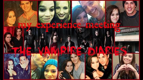 Meeting The Vampire Diaries Cast My Experience Youtube