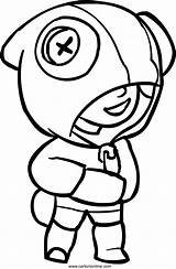 Brawl Leon Colorare Coloriage Disegno Pintar Ausmalbilder Ausmalen Colt Colorier Lupo Disegnare Cartonionline старс бравл Malvorlagen Brawler Brawlers Leone Góticos sketch template