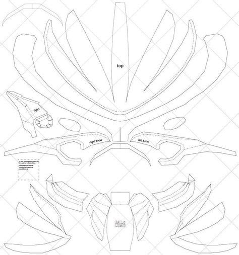 predator bio mask  letter size ready  print  template