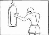 Boxing Coloring Pages Sport Exercises Gloves Picgifs Printable Online Coloringpages1001 Color sketch template