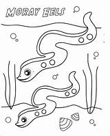 Coloring Eel Pages Moray Electric Lavagirl Sharkboy 08kb 1683 Getcolorings Getdrawings Popular sketch template