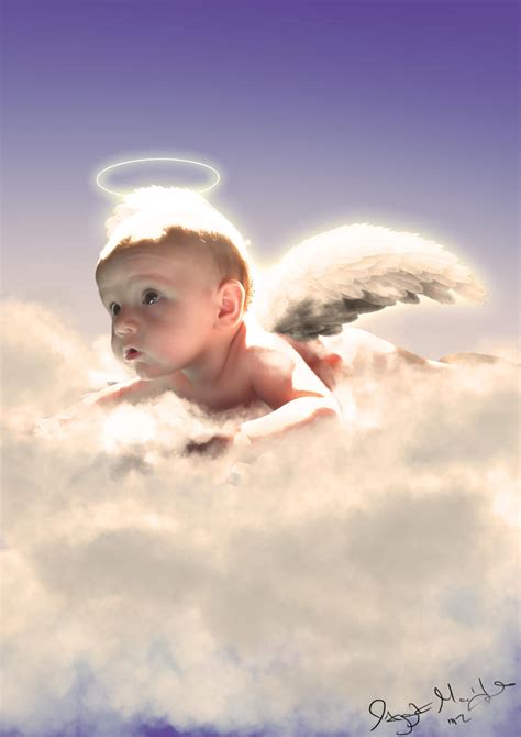baby angel  draskiasart  deviantart
