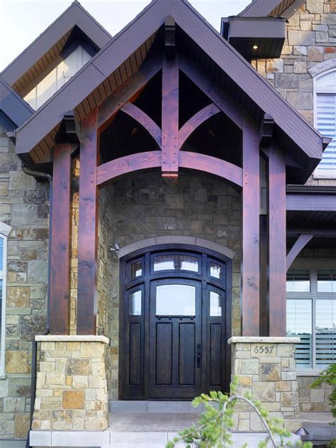 timber frame entrance design ideas remodel pictures houzz