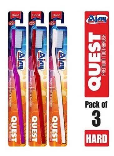 ajay quest tb 101 hard at rs 180 dozen toothbrush id 26051789088