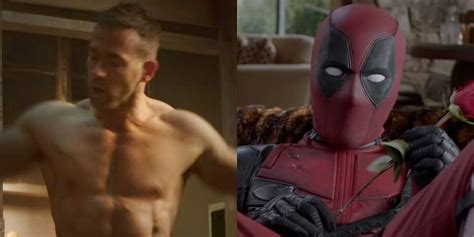 ryan reynolds is shirtless and ripped in new ‘deadpool spot deadpool