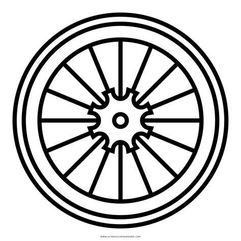 coloring pages wheel