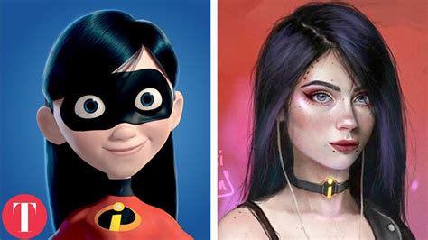 Real Life Cartoon Characters Girls