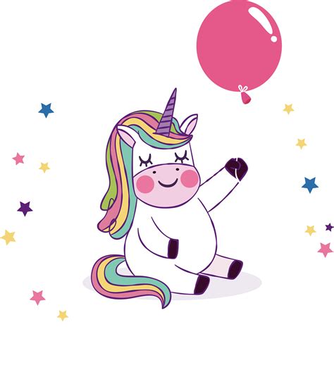 balloon youtube birthday unicorn party white hq png image