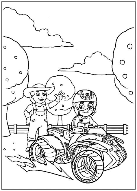 coloring pages paw patrol ryder ryder paw patrol coloring pages