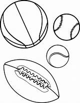 Coloring Sports Balls Pages Ball Printable Kids Print Worksheets Drawing Bowling Boys Colouring Color Easy Equipment Getcolorings Getdrawings Worksheeto Pokemon sketch template