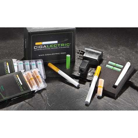 cigalectric electronic rechargeable cigarette starter kit