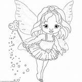 Fairies Tooth sketch template