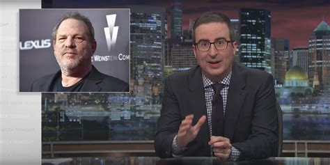 see john oliver s update on harvey weinstein scandal rolling stone