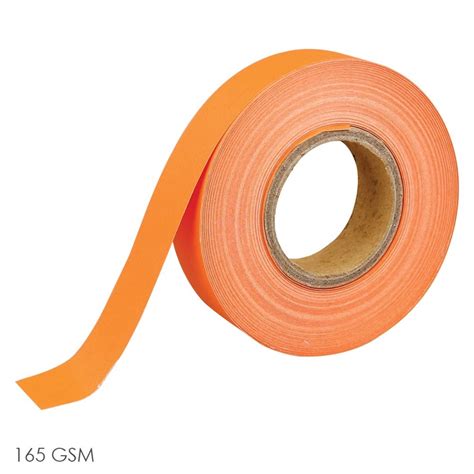 rainbow stripping roll orange  metres pattern paper pads