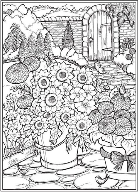 country garden coloring pages garden coloring pages coloring books
