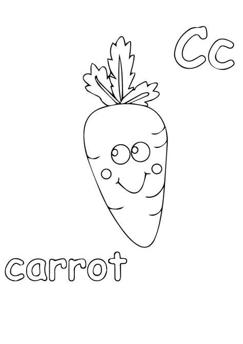 coloring pages carrot coloring pages