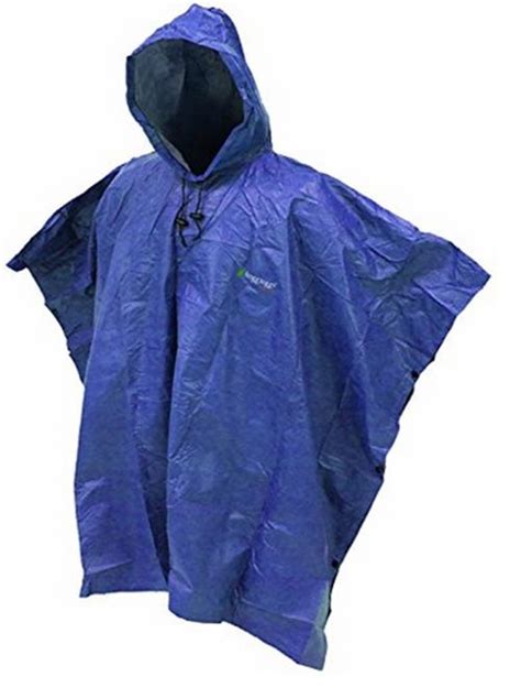 amazoncom frogg toggs ultra lite waterproof breathable poncho blue  size sports outdoors