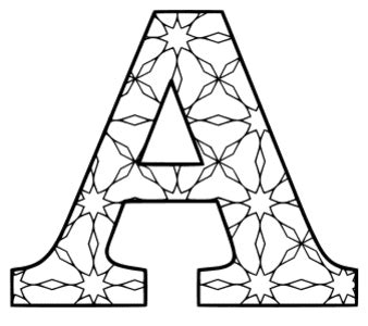 coloring pages alphabet coloring pages letter