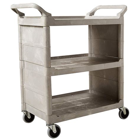 rubbermaid commercial   utility cart  swivel casters