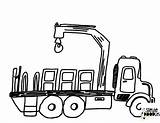 Coloring Big Printable Rig Truck Pages Scroll Down Rigs sketch template