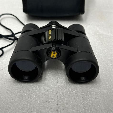 bushnell insta focus  power view binoculars  case compact pocket size ebay